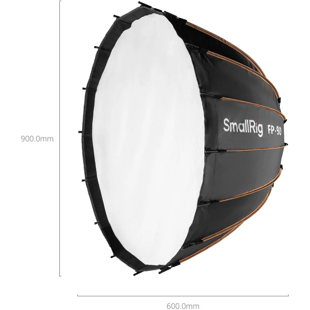 SmallRig 5395 FP-90 Quick-Setup Folding Parabolic Softbox - Image 5