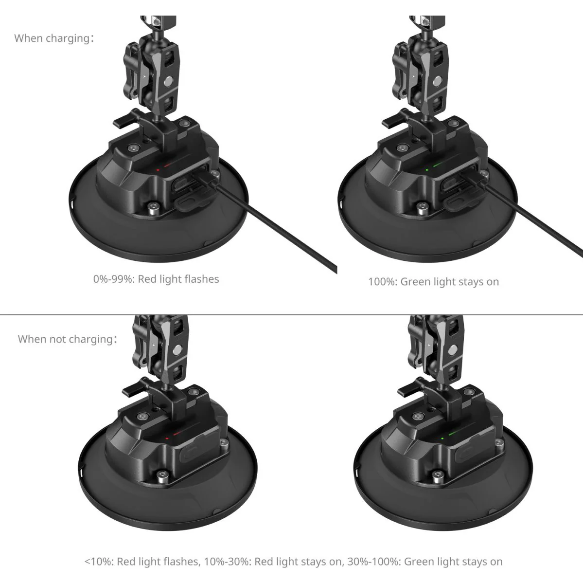SmallRig 5399 5 Electric Suction Cup Mount Kit - Image 2