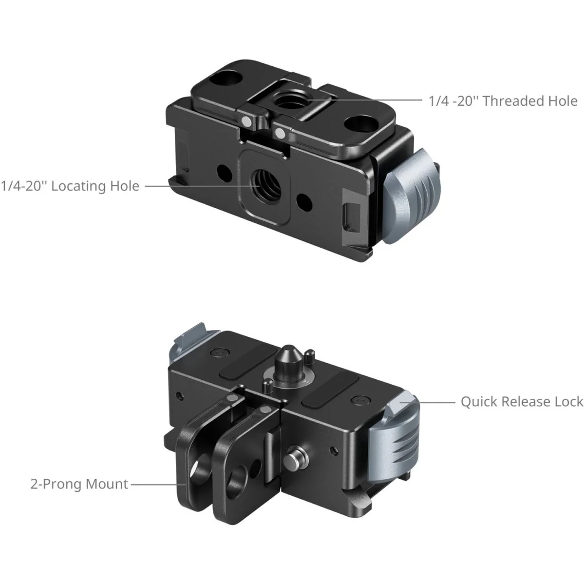 SmallRig 5437 Quick Release Adapter Mount For GoPro HERO Black 13 - Image 3