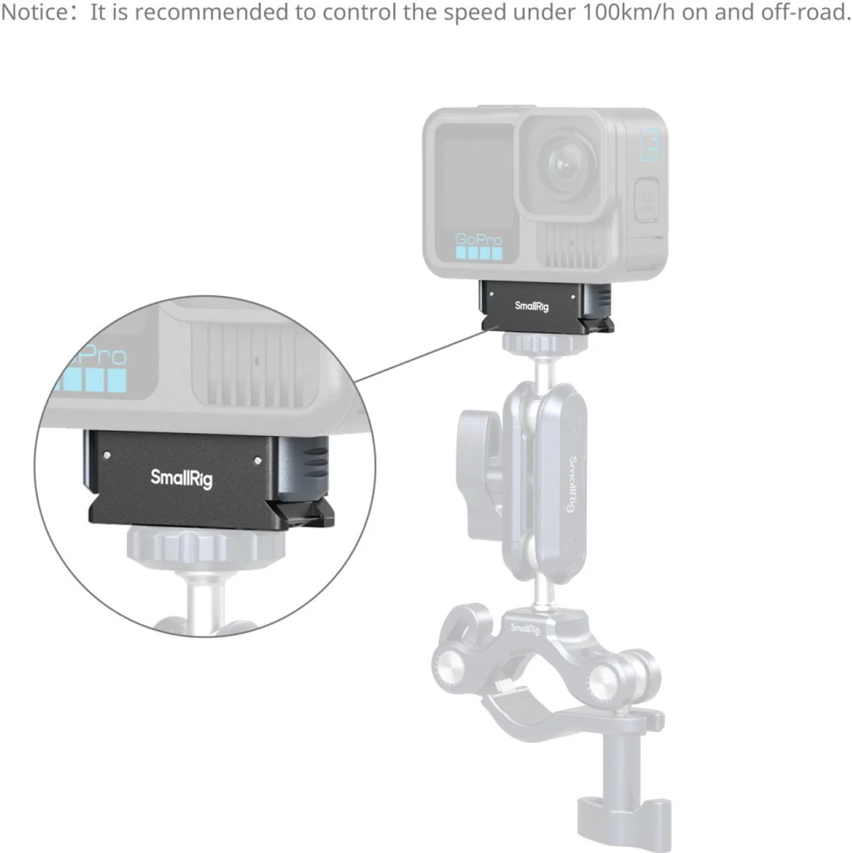 SmallRig 5437 Quick Release Adapter Mount For GoPro HERO Black 13 - Image 4