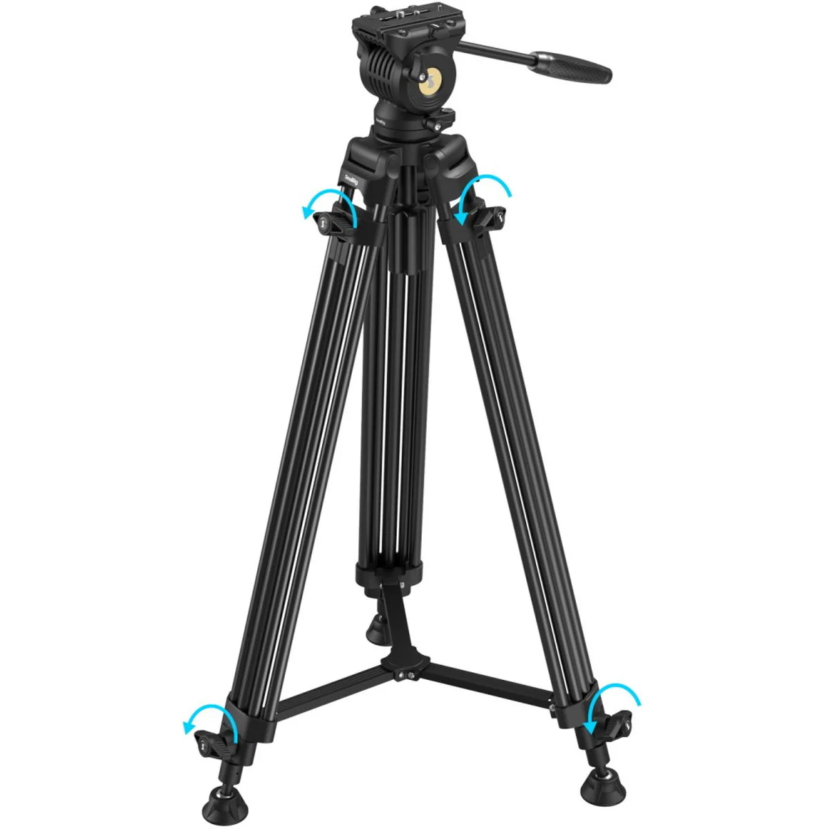 SmallRig 5440 AD14 Heavy-Duty Aluminum Alloy Tripod - Image 2