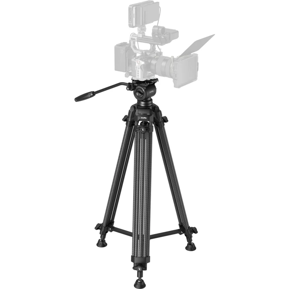 SmallRig 5441 AD14 Heavy-Duty Carbon Fiber Tripod - Image 2