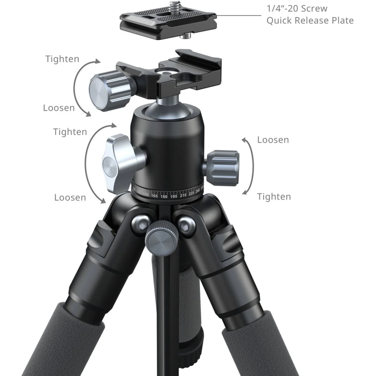 SmallRig 5470 VT-20PRO Portable Desktop Tripod - Image 4