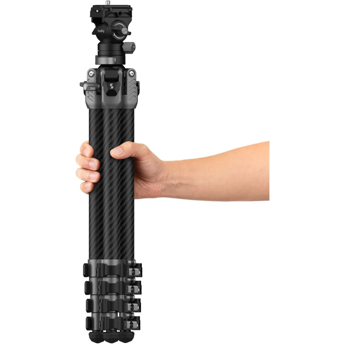 SmallRig 5477 Portable Video Carbon Fiber Tripod AP255PRO - Image 2