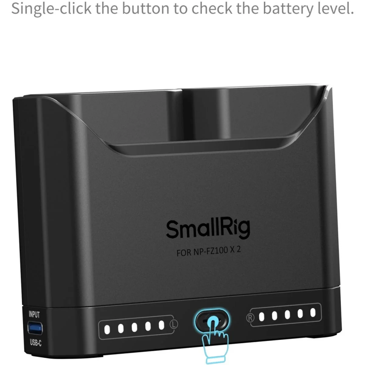 SmallRig 5483 Turbo Charging Kit For NP-FZ100 Camera Batteries - Image 5