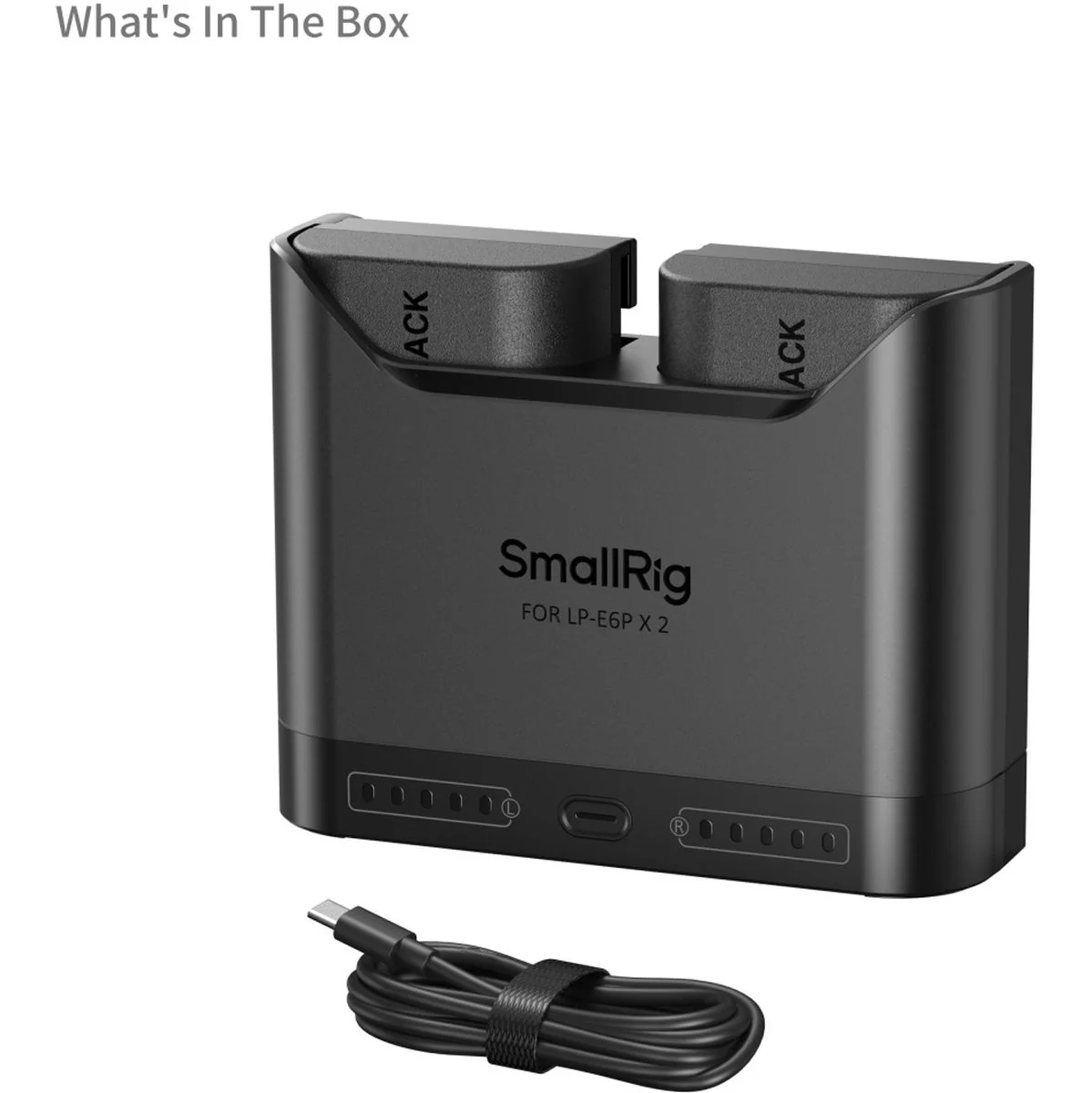 SmallRig 5485 Turbo Charging Kit For LP-E6P Camera Batteries - Image 2