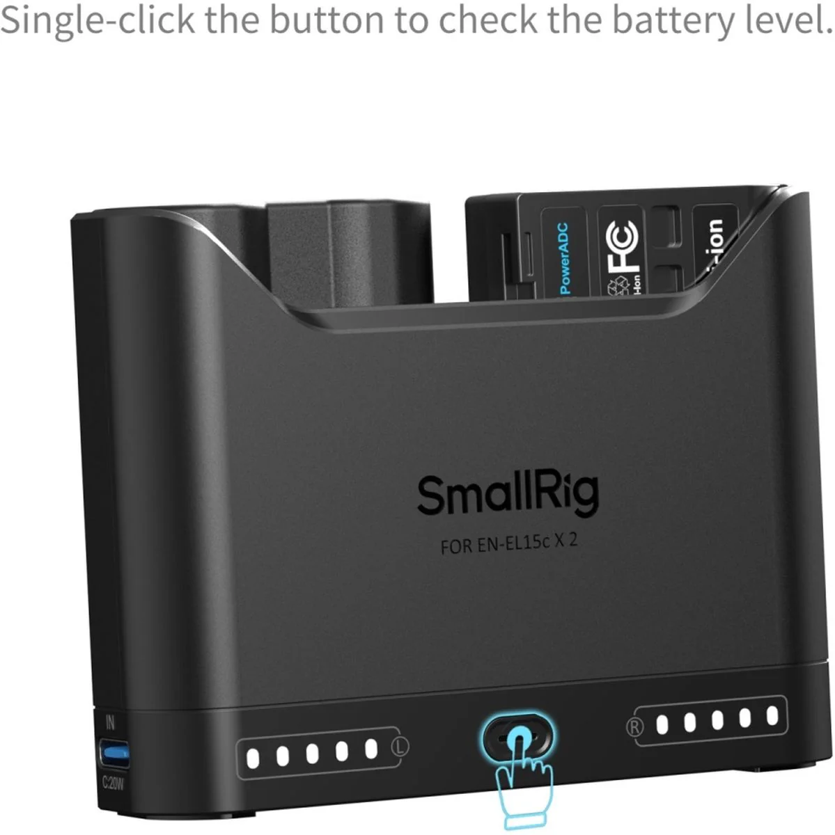 SmallRig 5486 Turbo Charging Kit For EN-EL15C Camera Batteries - Image 5