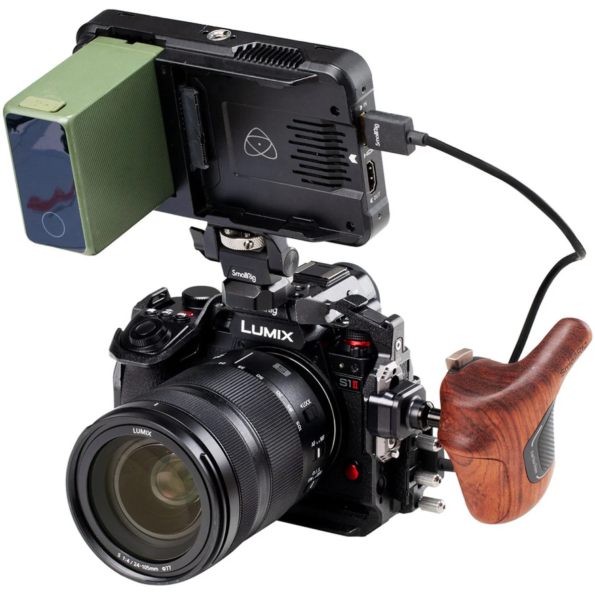 SmallRig 5503 Black Mamba Cage Kit For Panasonic S1R II / S1 II / S1 Iie - Image 4