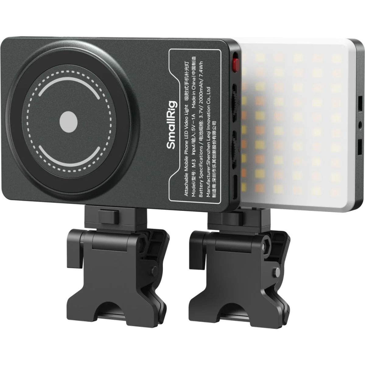 SmallRig 5505 M3 Attachable Mobile Phone LED Video Light (Ink Blue)