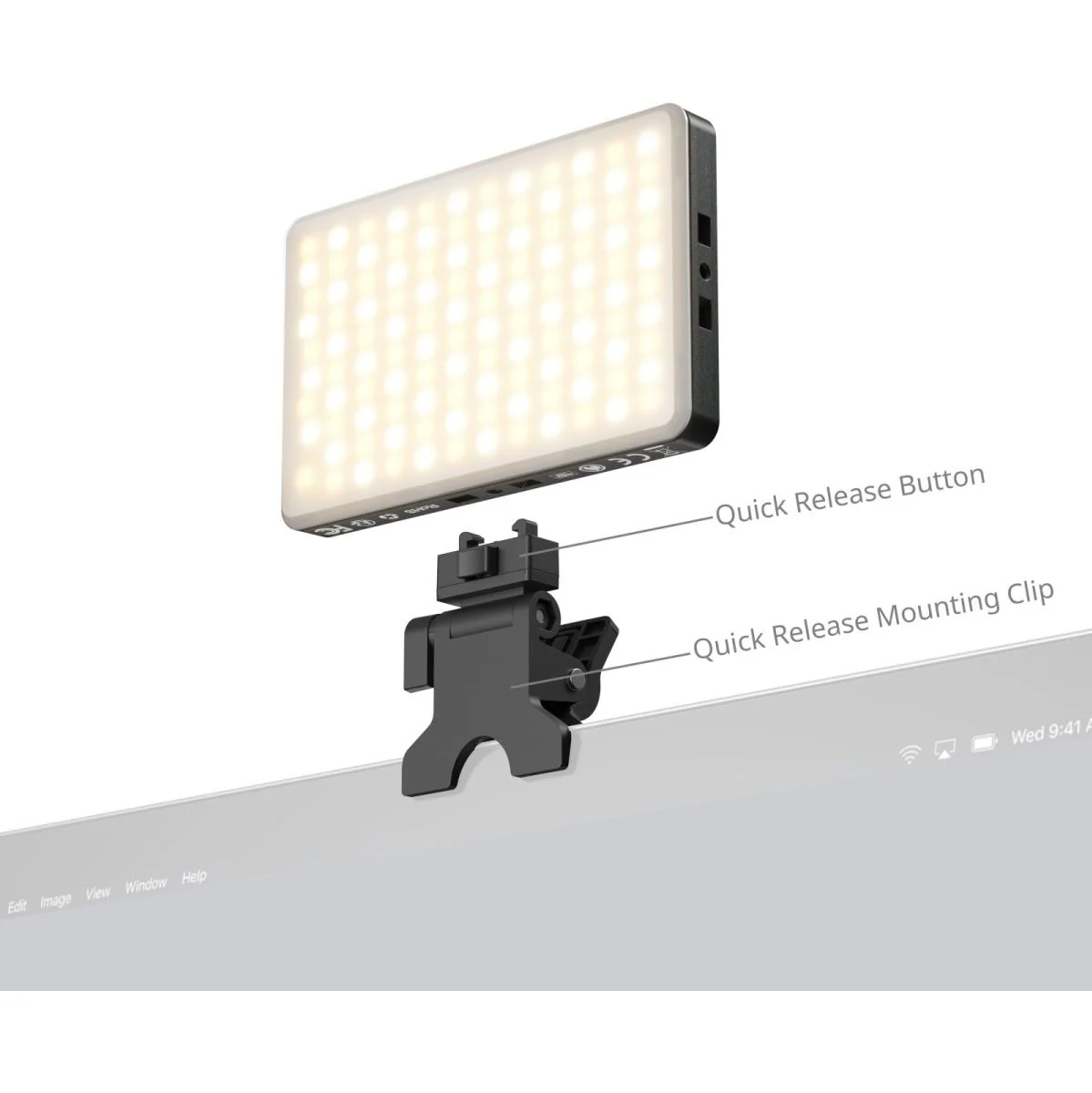 SmallRig 5505 M3 Attachable Mobile Phone LED Video Light (Ink Blue) - Image 5