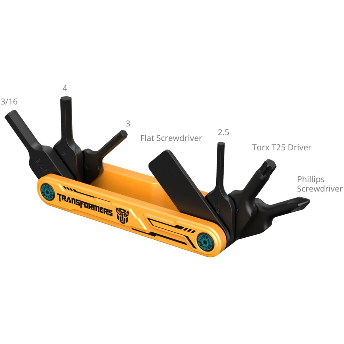SmallRig 5517 Foldable Multi-Tool Kit (Bumblebee Edition) - Image 3