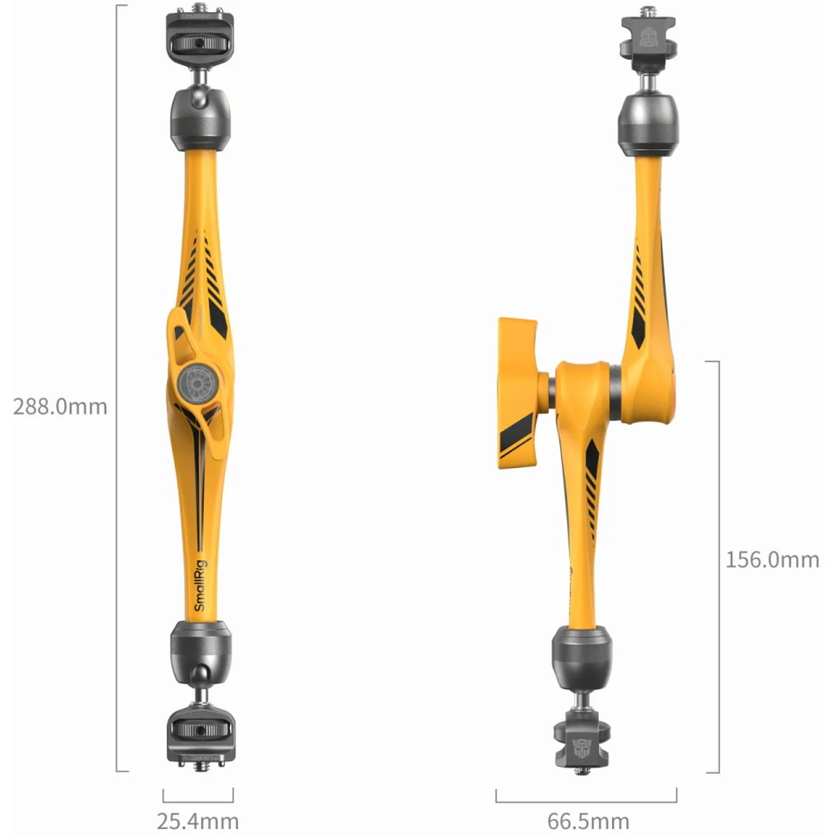 SmallRig 5521 Rosette Arm Support (11) (Bumblebee Edition) - Image 2