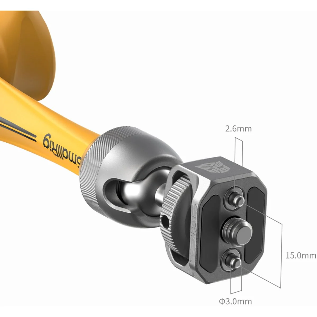 SmallRig 5521 Rosette Arm Support (11) (Bumblebee Edition) - Image 3