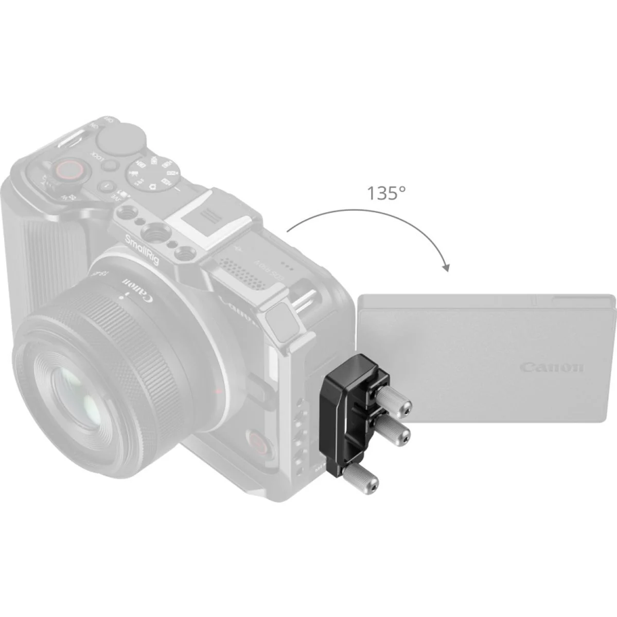 SmallRig 5534 HDMI & USB-C Cable Clamp For Canon EOS R50 V Cage - Image 5