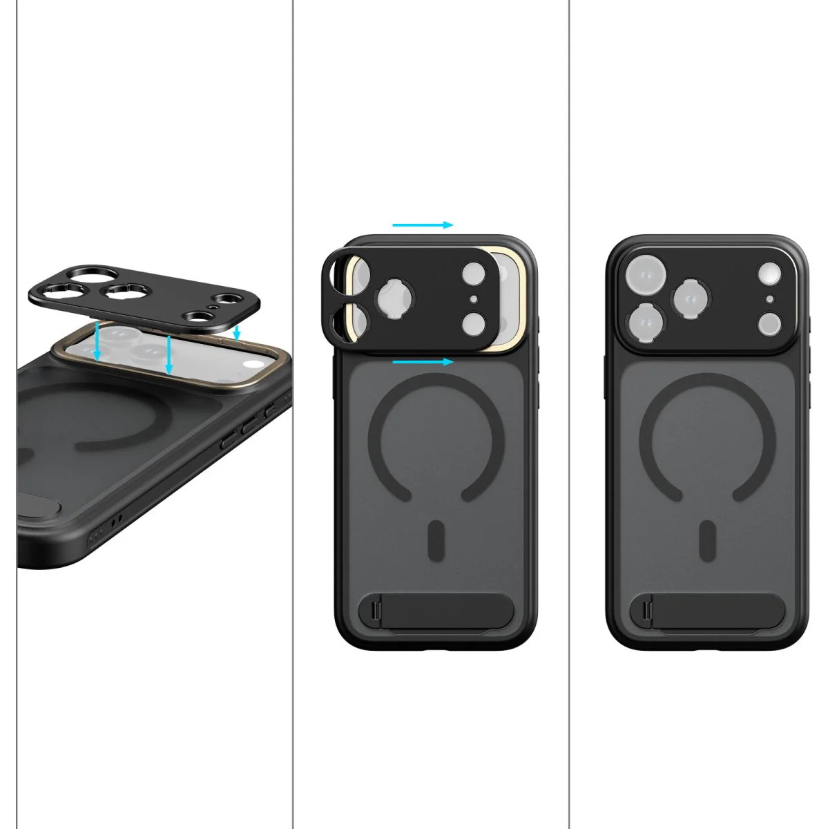 SmallRig 5549 Filmov Photography Phone Case For iPhone 17 Pro (Black) - Image 3