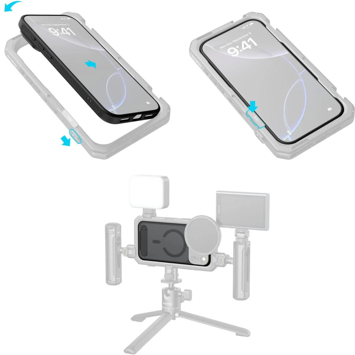 SmallRig 5549 Filmov Photography Phone Case For iPhone 17 Pro (Black) - Image 4