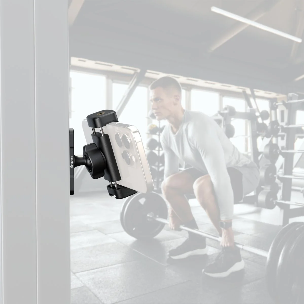SmallRig 5582 Magnetic Phone Clamp For GYM Recording - Image 4