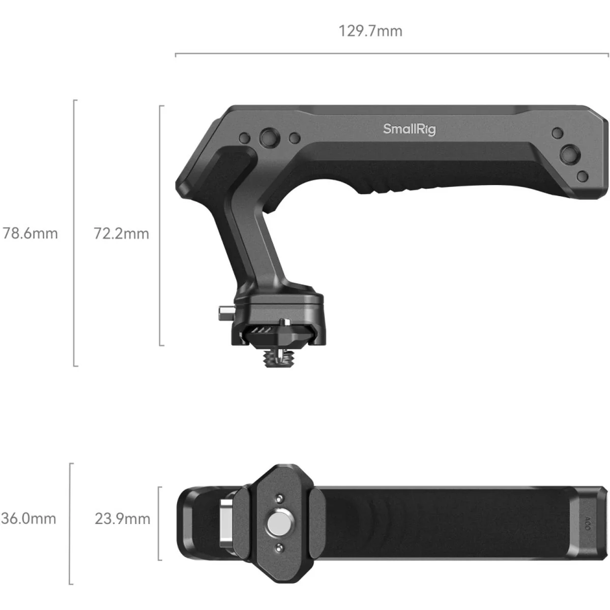 SmallRig 5632 Hawklock H21 Quick Release Top Handle - Image 4