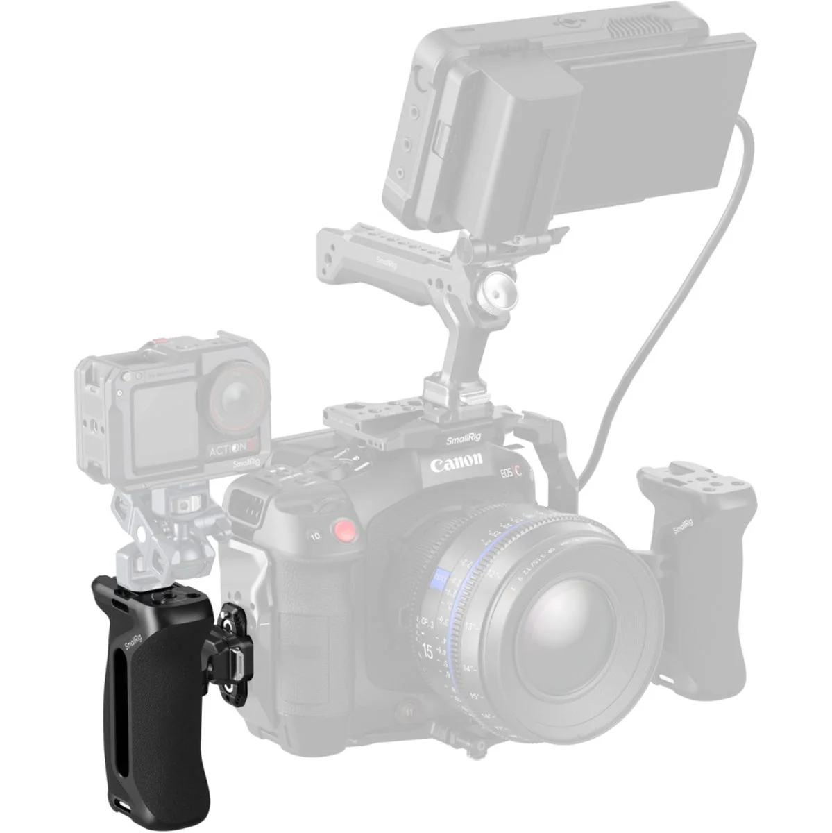SmallRig 5633 Hawklock H21 Quick Release Side Handle - Image 4