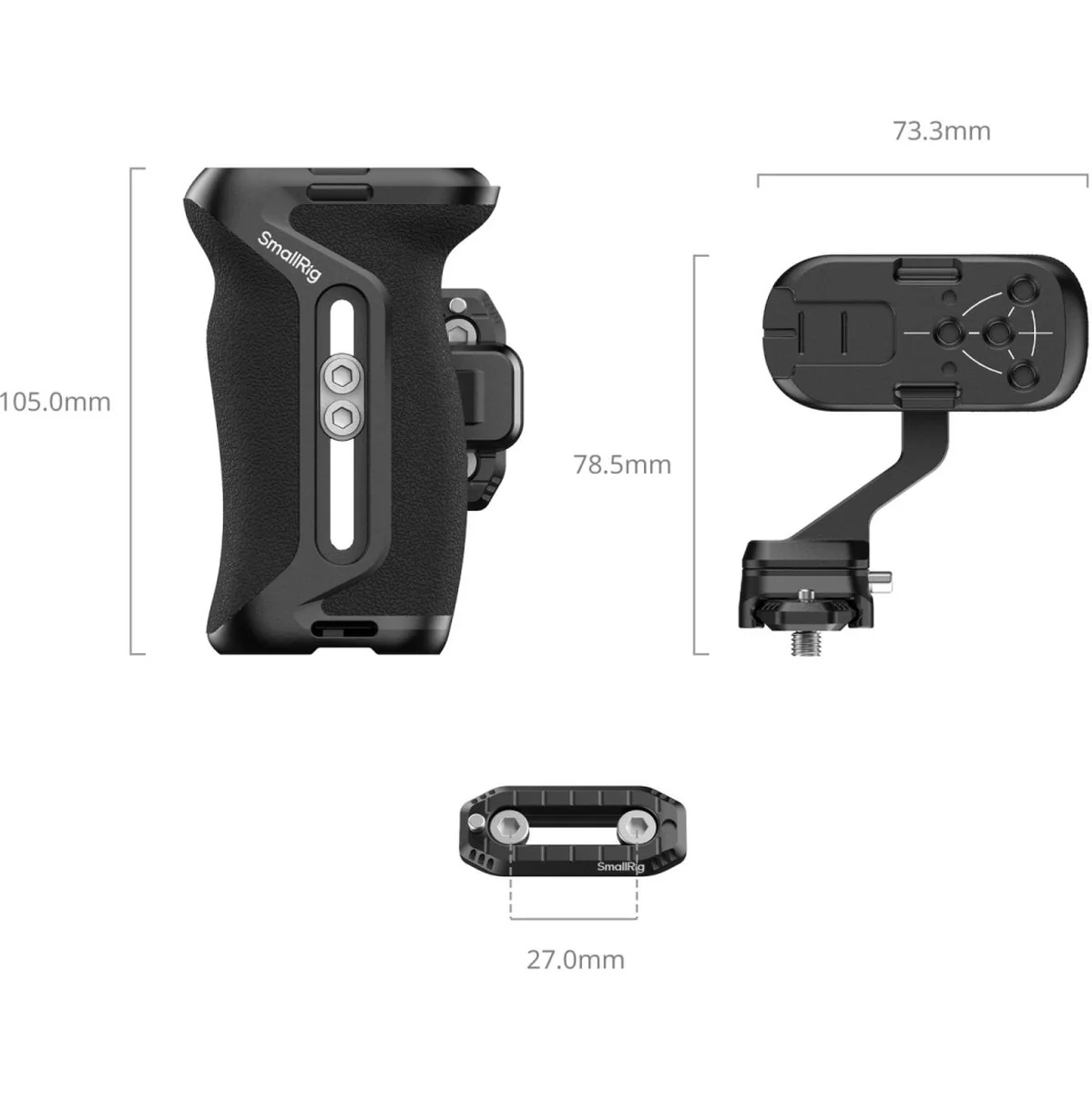 SmallRig 5633 Hawklock H21 Quick Release Side Handle - Image 5