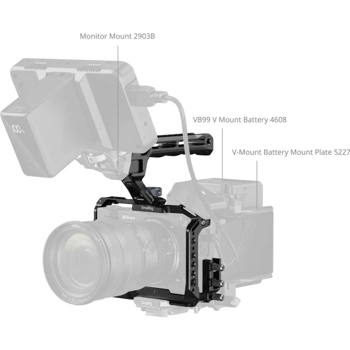 SmallRig 5647 Cage Kit For Nikon ZR - Image 2