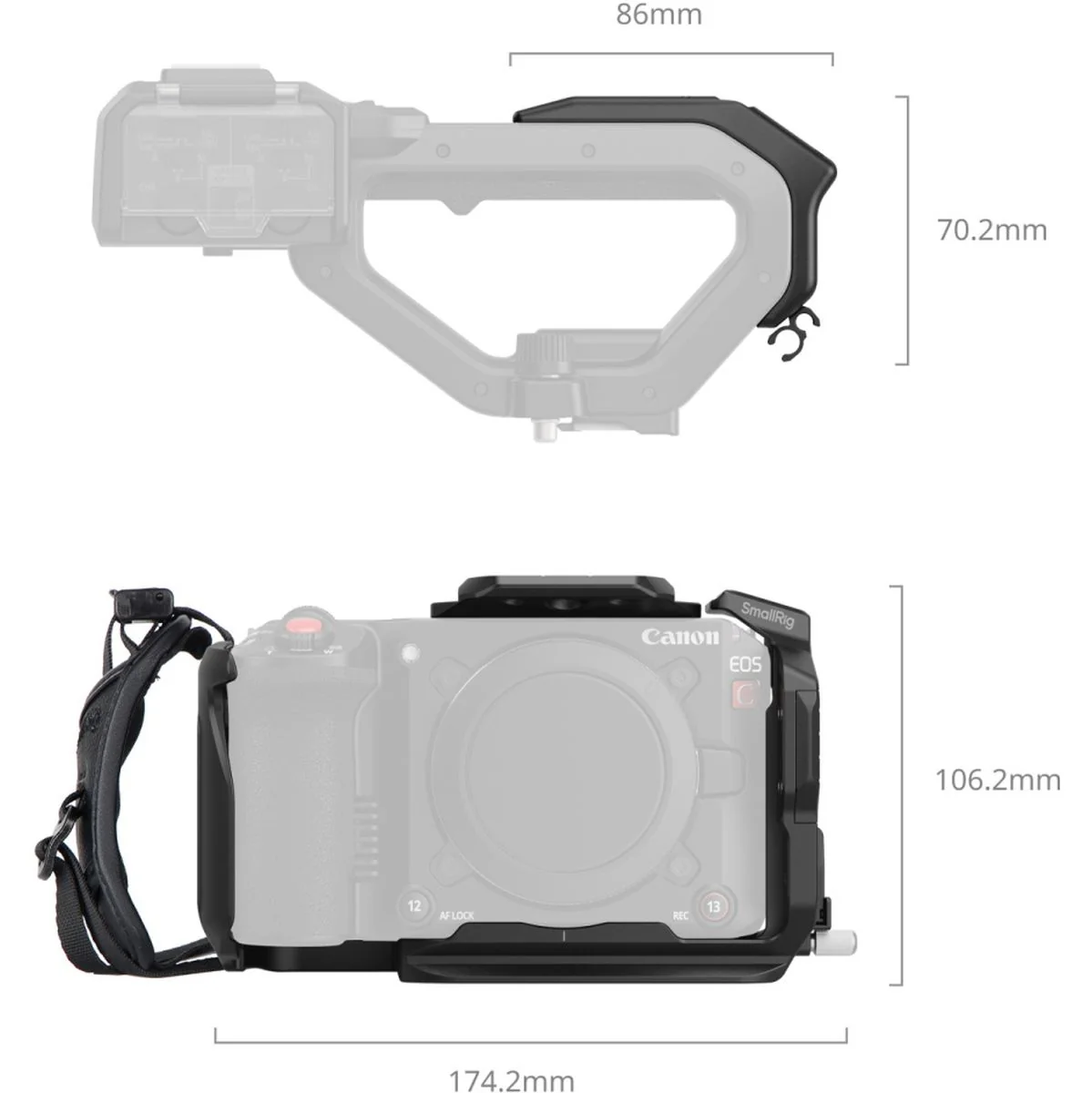 SmallRig 5657 Cage Kit For Canon EOS C50 - Image 2