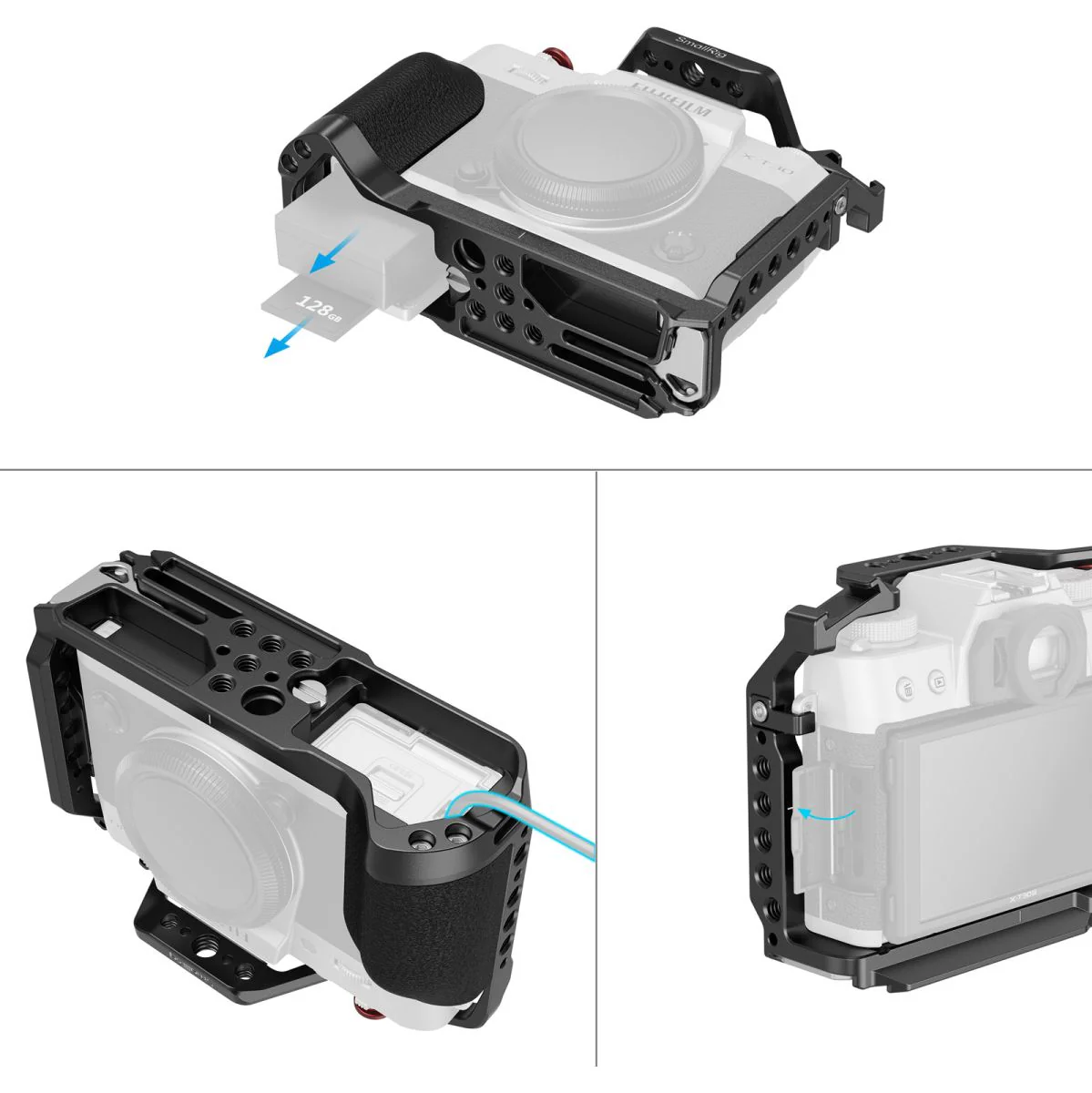 SmallRig 5662 Cage For Fujifilm X-T30 / X-T30 II / X-T30 III - Image 4