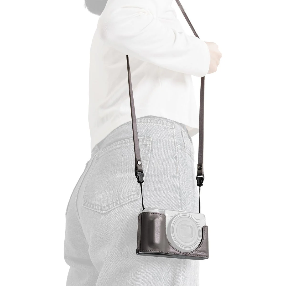SmallRig 5685 Quick Release Shoulder Strap For Ricoh GR Series (Grey) - Image 4