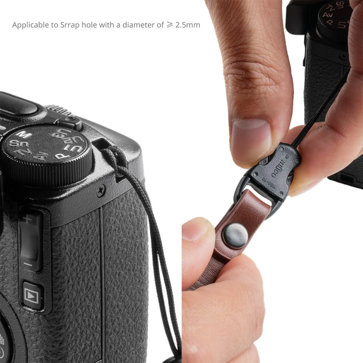 SmallRig 5687 Quick Release Shoulder Strap For Ricoh GR Series (Red) - Image 3