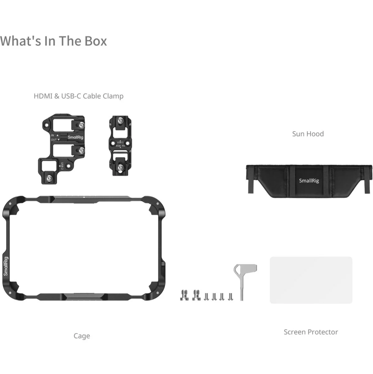 SmallRig 5708 Monitor Cage Kit For Atomos Ninja TX - Image 3