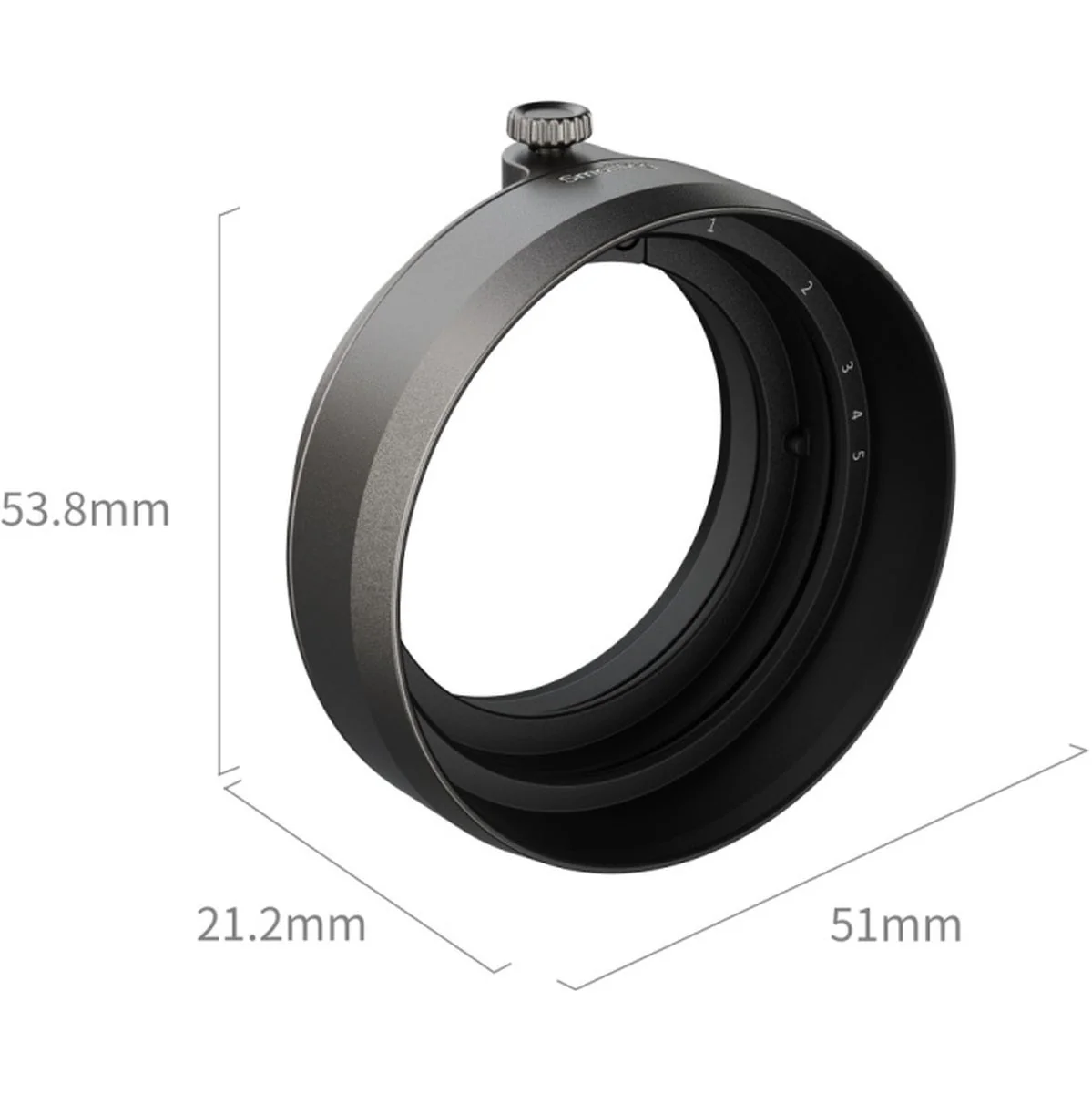 SmallRig 5709 Shading Hood For Fujifilm X Half (Charcoal Silver) - Image 3