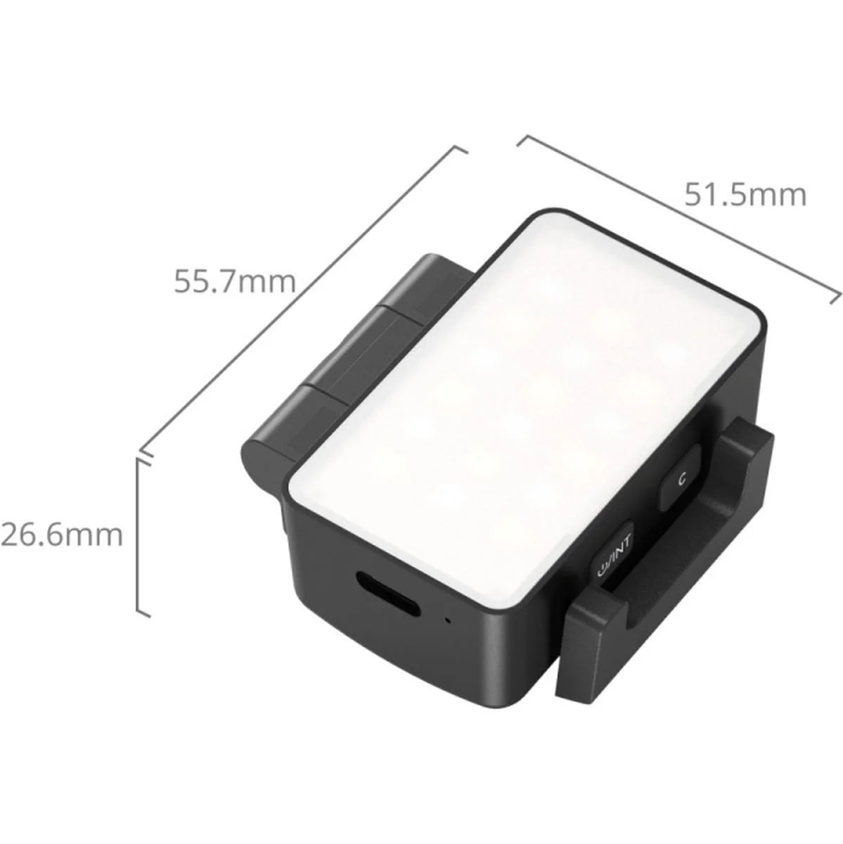 SmallRig 5745 RGBWW LED Video Light For DJI Osmo Pocket 3 - Image 2
