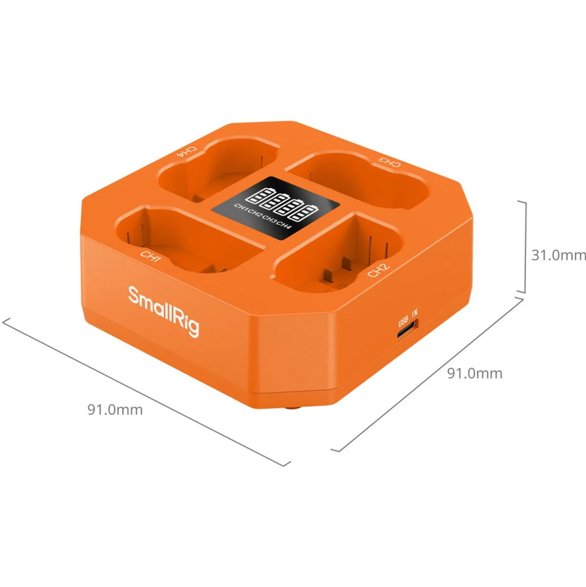 SmallRig 5747 FOUR-Channel Camera Battery Charger For EN-EL15C - Image 4