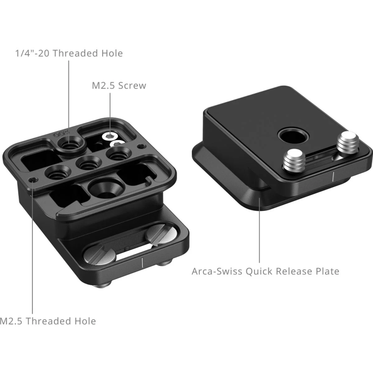 SmallRig 5802 Arca-Type Quick Release Plate - Image 2
