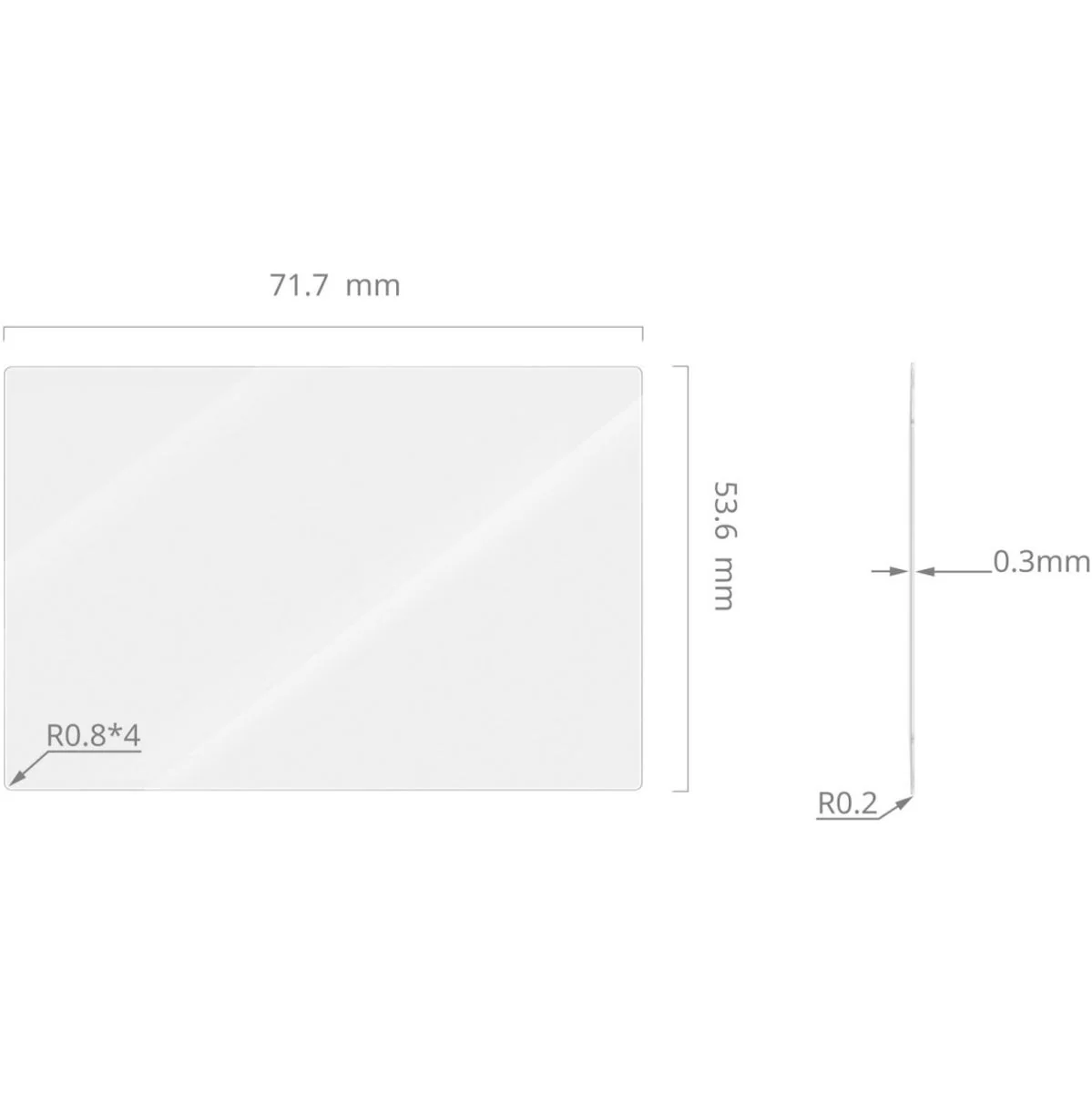 SmallRig 5805 Screen Protector For Canon R6 / R6 II / R7 - Image 4