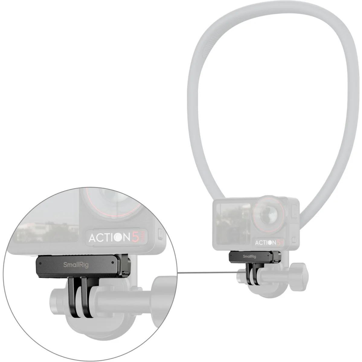 SmallRig 5813 Quick Release Mount Adapter For DJI Osmo 360 /Action 5 Pro/4/3 - Image 5