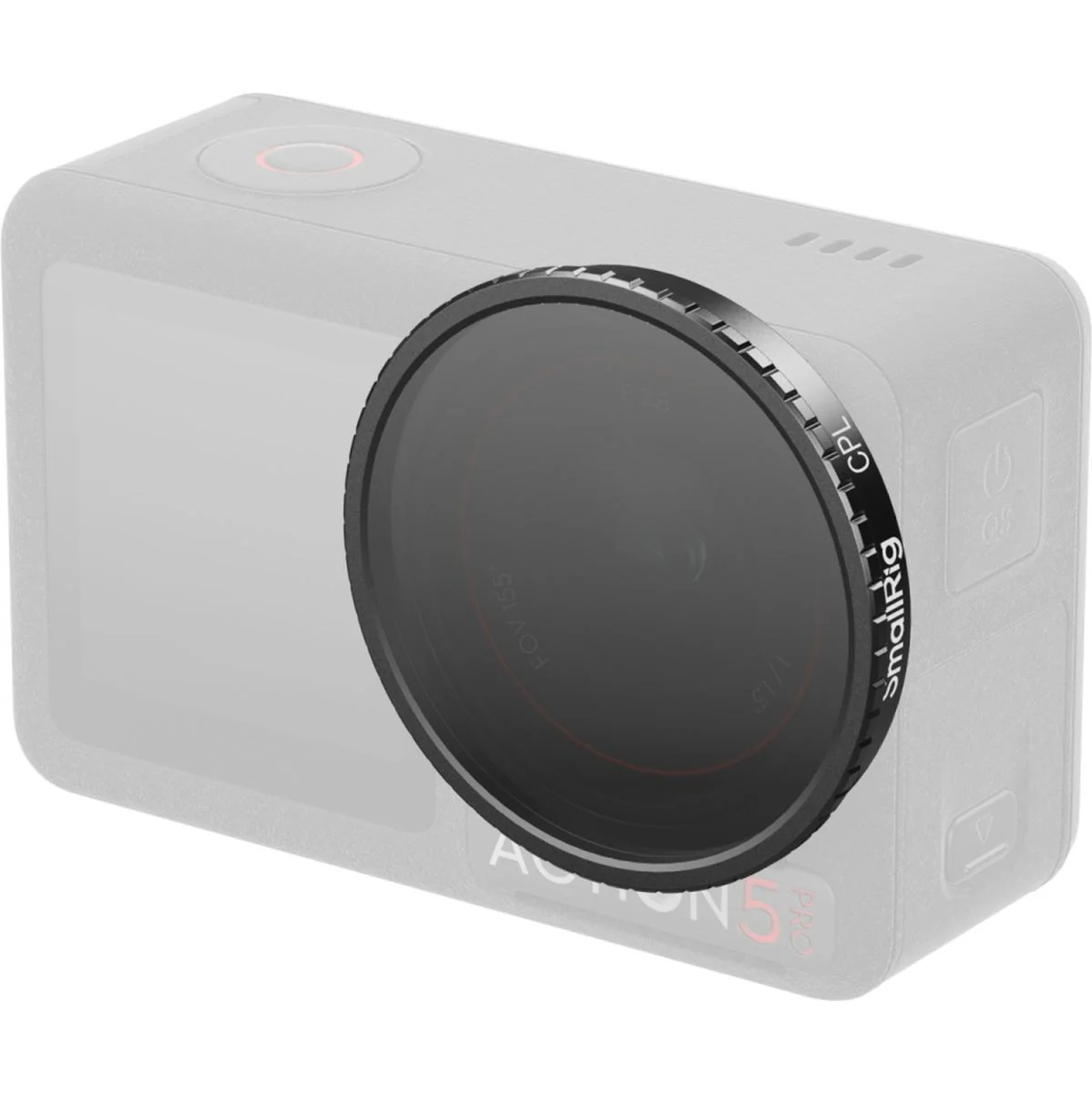 SmallRig 5835 Attachable CPL Filter For DJI Osmo Action 5 Pro / 4