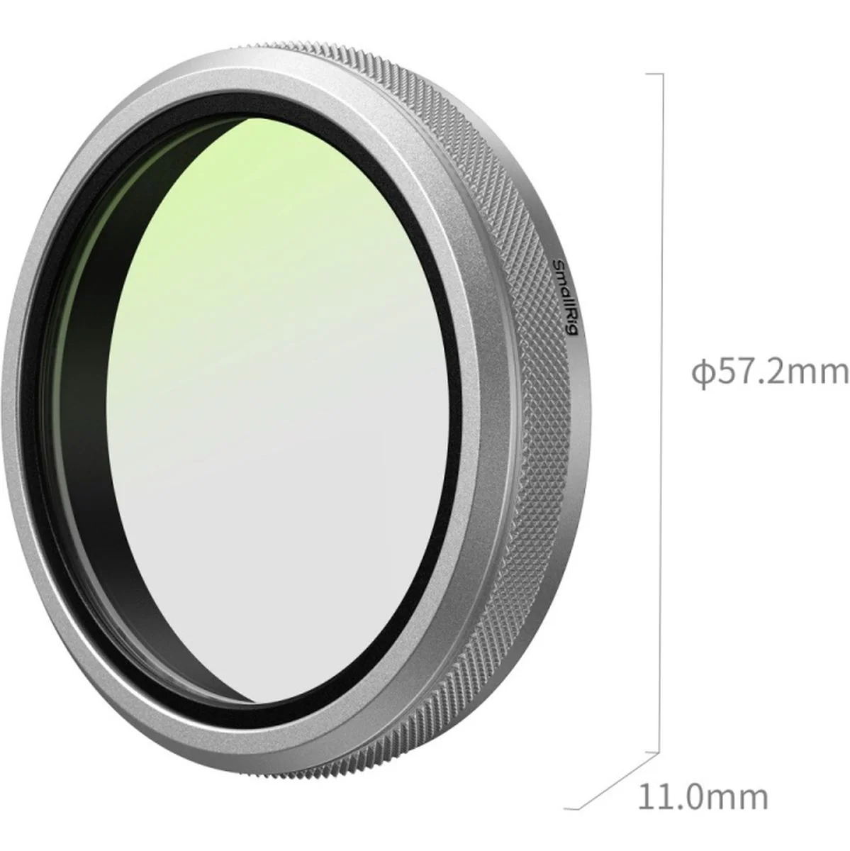 SmallRig 5853 UV Filter For Fujifilm X100VI / X100V (Silver) - Image 2