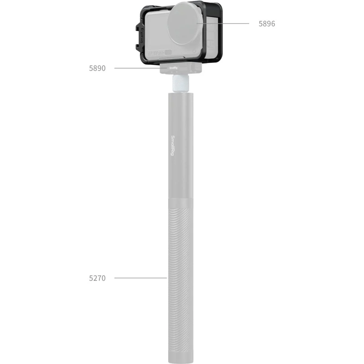 SmallRig 5886 Cage For DJI Osmo Action 6 (Basic Edition) - Image 2