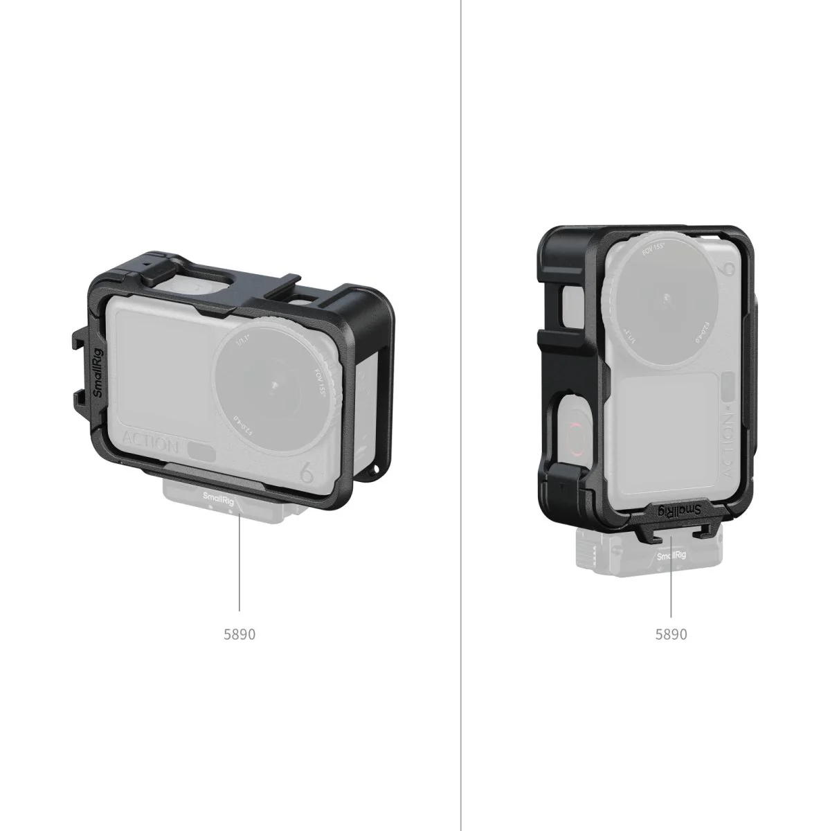 SmallRig 5886 Cage For DJI Osmo Action 6 (Basic Edition) - Image 4