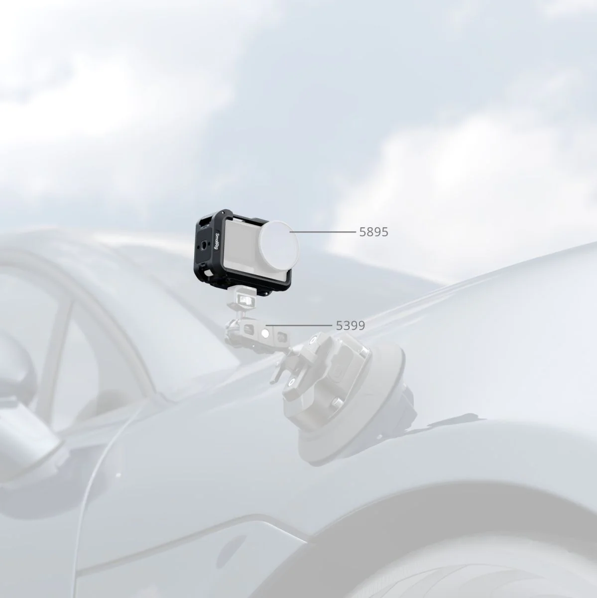 SmallRig 5887 Cage For DJI Osmo Action 6 (Advanced Edition) - Image 2