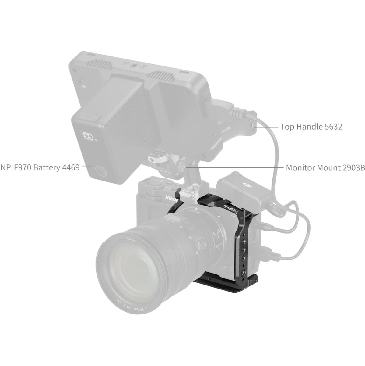SmallRig 5905 Half Cage For Nikon ZR - Image 4