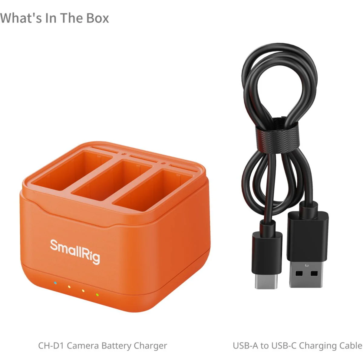 SmallRig 5921 Camera Battery Charger For DJI Action 6 / Action 5 Pro / Osmo 360 - Image 3