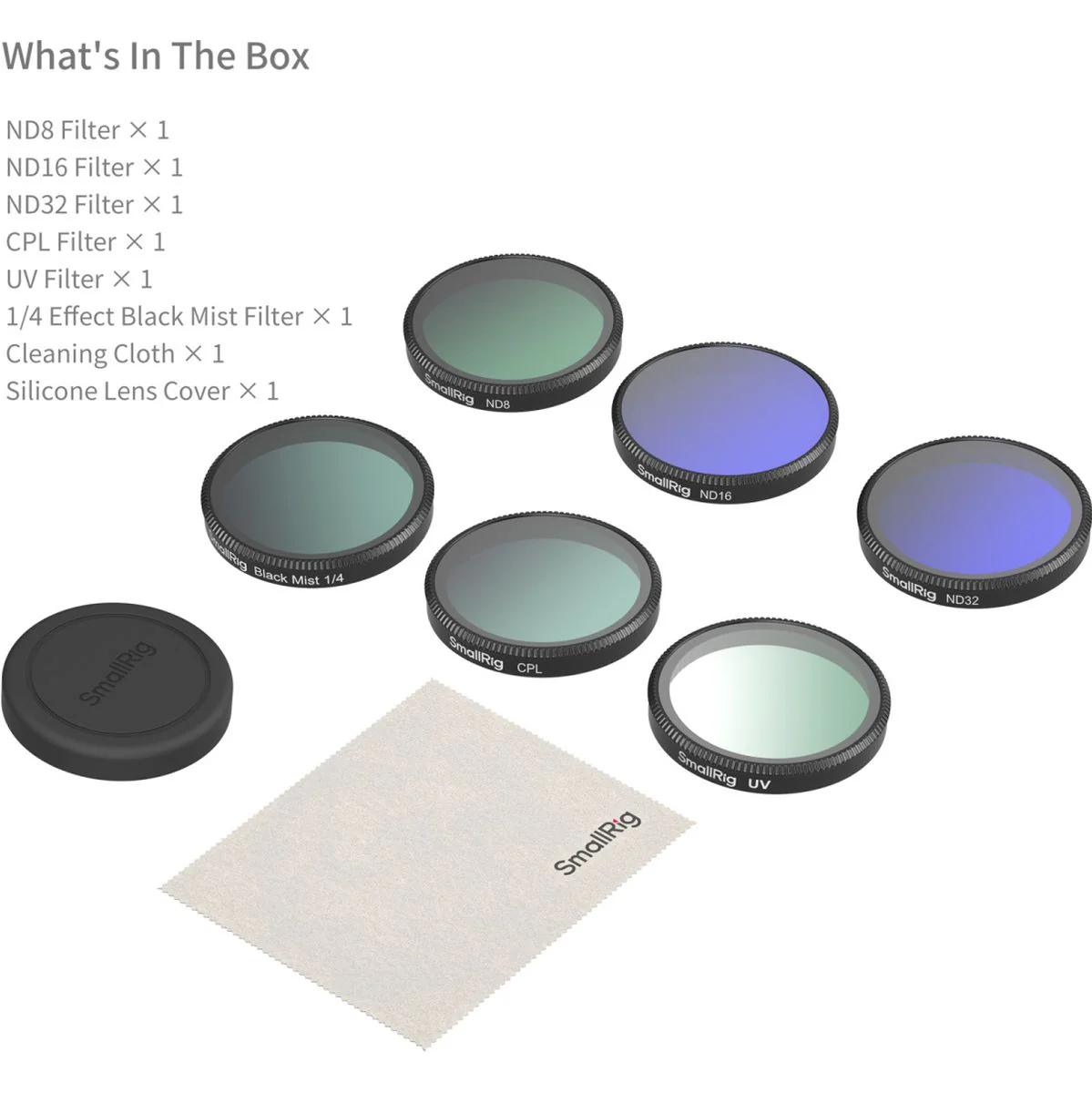SmallRig 5967 Filter Kit For DJI Osmo Action 6 - Image 5