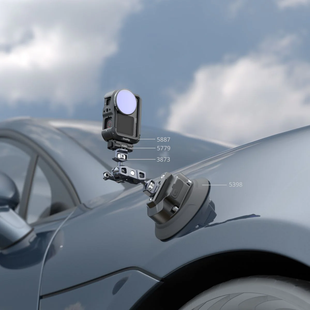 SmallRig 6084 ND16 Filter For DJI Osmo Action 6 - Image 2