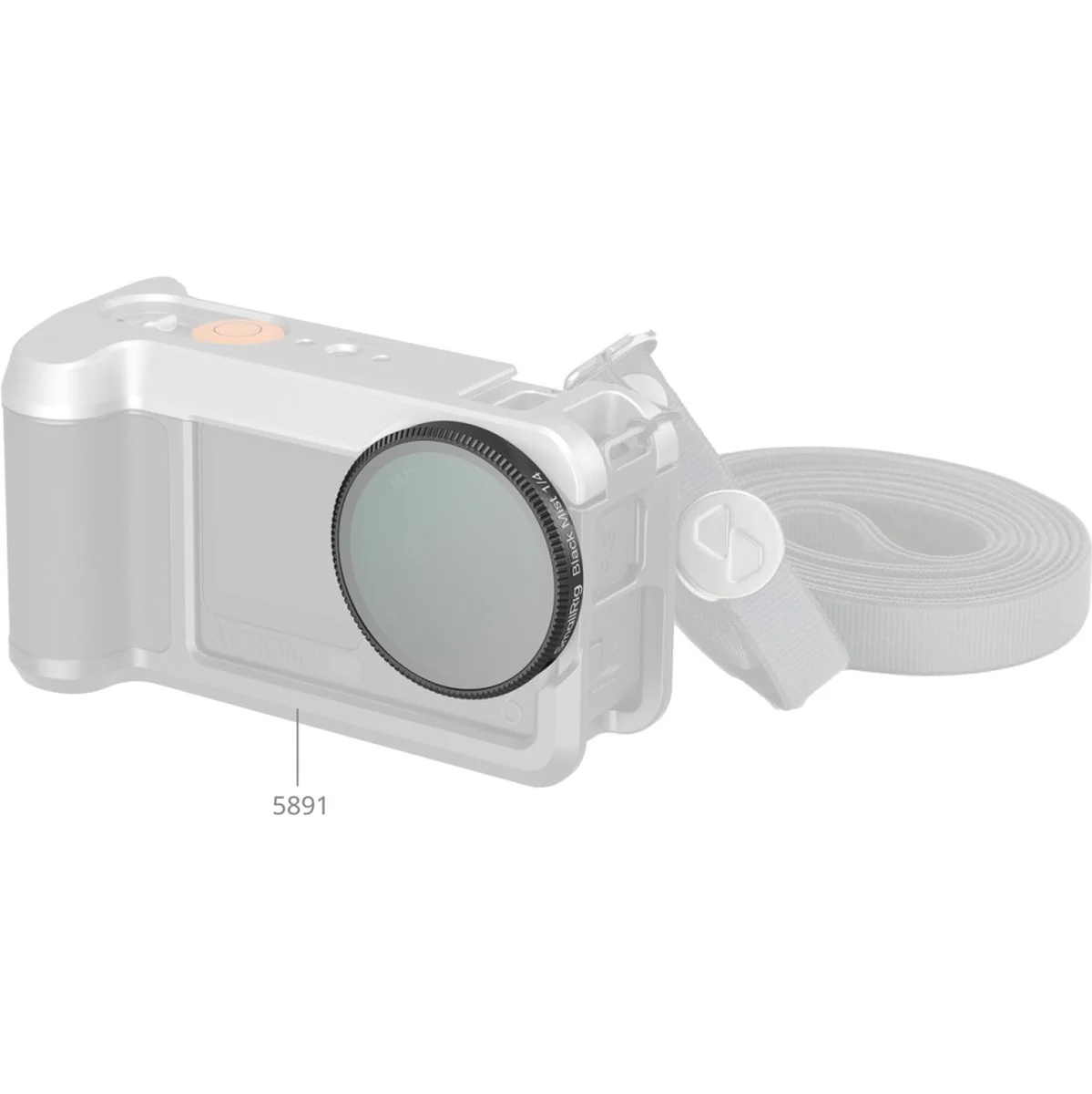 SmallRig 6086 1/4 Effect Black Mist Filter For DJI Osmo Action 6 - Image 2