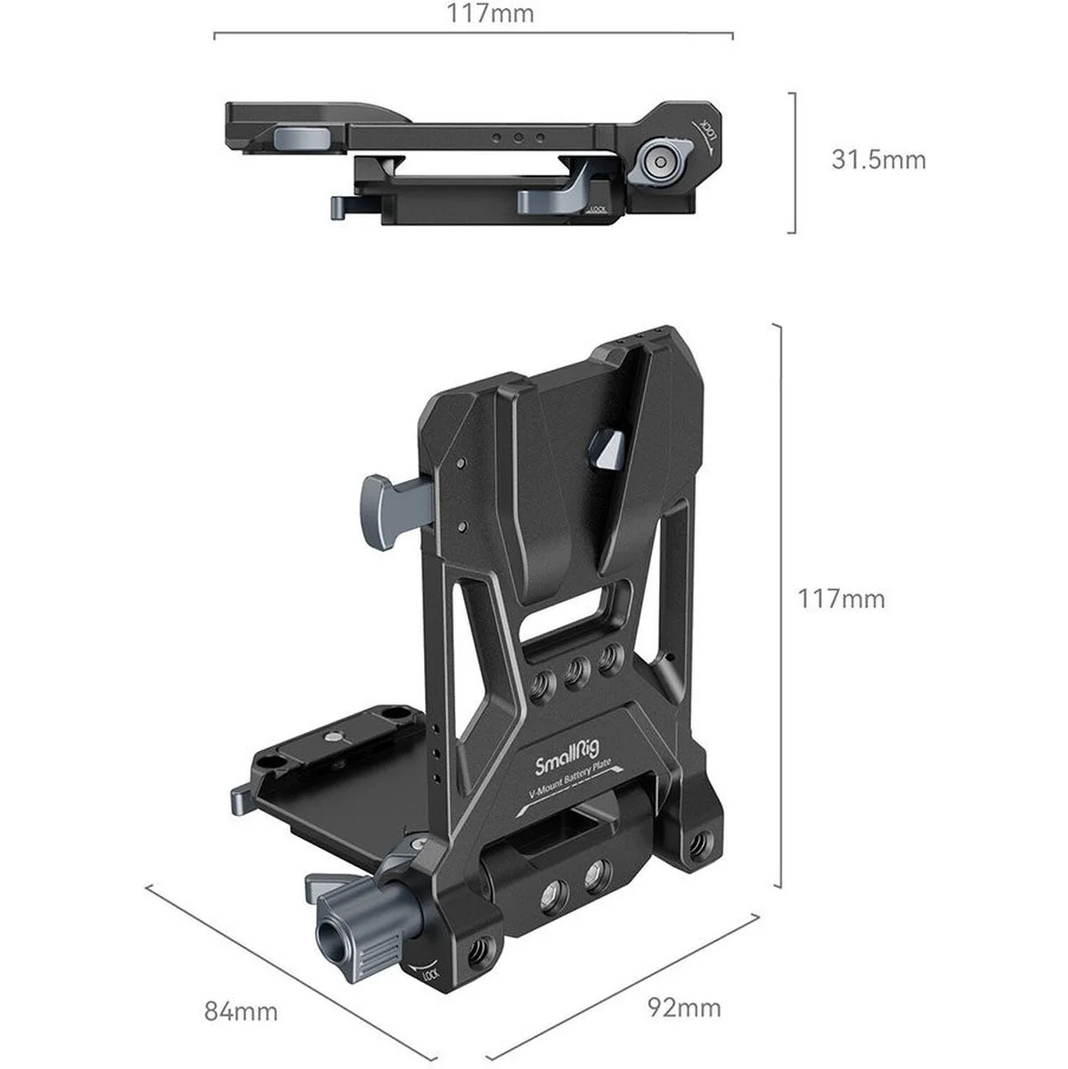 SmallRig Compact V-Mount Battery Mounting System 4064B - Image 2