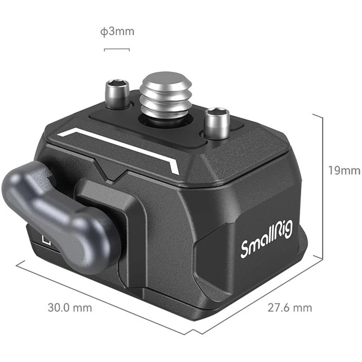 SmallRig Drop-In Hawklock Universal Mini Quick Release Plate - Image 3