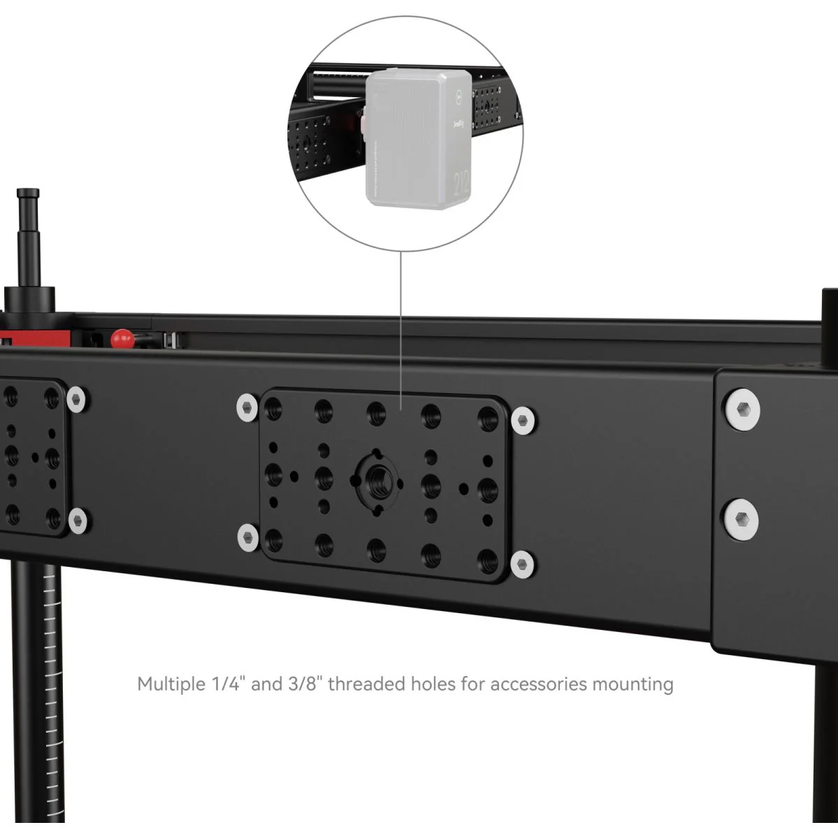SmallRig MD4573 36 Lightweight Video Production Camera Cart - Image 5