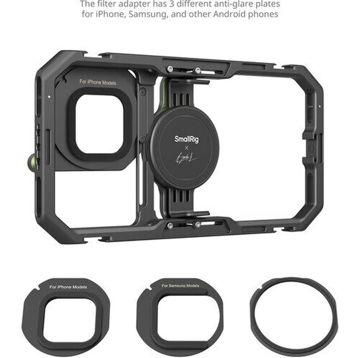 SmallRig 4596 X Brandon Li All In One Mobile Video Kit Full Quick Release - Image 3